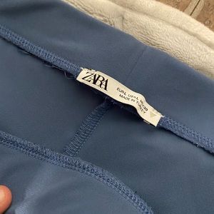 Zara flare bottoms with small slit up legs